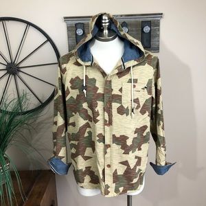 Decibel Shirt Jacket Hoodie